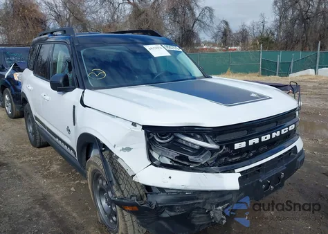 2024 Ford Bronco Sport Outer Banks из США, поврежденный, VIN 3FMCR9C66RRE28350